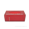 Custom Printed High quality tissue box plastic tissue box with diamond ,luxury bathroom designtissue box